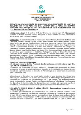 Conselho de Administra&ccedil;&atilde;o