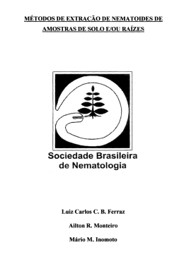 Principais m&eacute;todos de extra&ccedil;&atilde;o em laborat&oacute;rios nematol&oacute;gicos