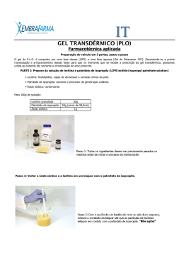 Gel Transdérmico PLO Farmacotécnica aplicada1