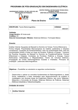 PROGRAMA DE P&Oacute;S-GRADUA&Ccedil;&Atilde;O EM ENGENHARIA