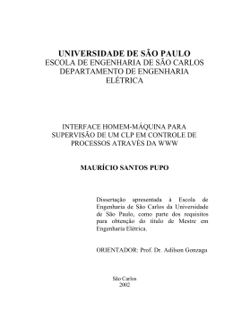 ESCOLA DE ENGENHARIA DE S&Atilde;O CARLOS DEPARTAMENTO