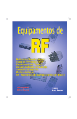 - 1 - Equipamentos de RF