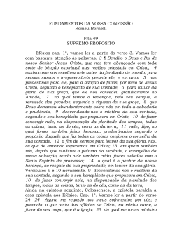 FUNDAMENTOS DA NOSSA CONFISS&Acirc;O