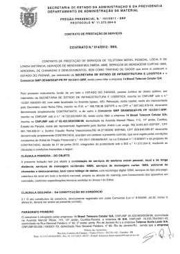 SECRETARIA lDIEE ESTADO DA ADMINISTRACAO E DA