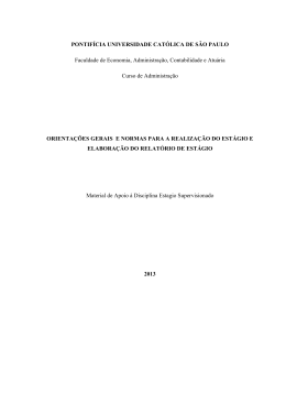 PONTIF&Iacute;CIA UNIVERSIDADE CAT&Oacute;LICA DE S&Atilde;O PAULO - PUC-SP