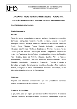 Ementa - Direito Empresarial (pdf 19KB).