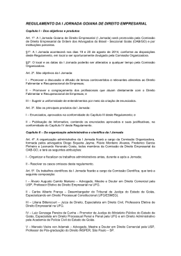 regulamento da i jornada goiana de direito empresarial