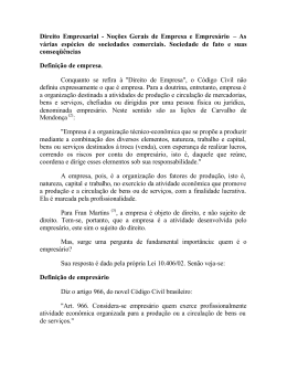 FALC - AULA 1 DE Direito Empresarial