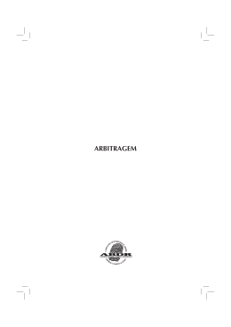 Arbitragem - Aspectos Fundamentais