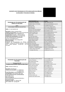 DOCENTES DOS PROGRAMAS DE P&Oacute;S