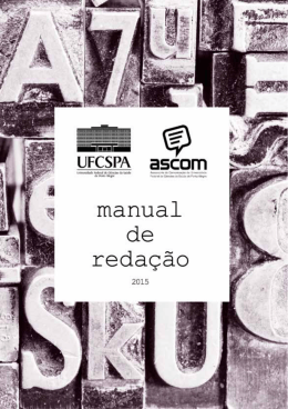 Manual de Redação
