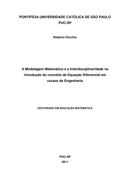PONTIF&Iacute;CIA UNIVERSIDADE CAT&Oacute;LICA DE S&Atilde;O PAULO PUC