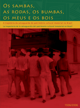 Os Sambas, as rodas - Pont&atilde;o de cultura do Jongo