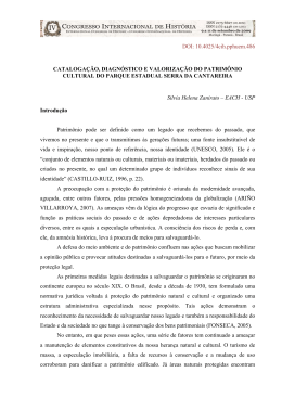 DOI: 10.4025/4cih.pphuem.486 CATALOGAÇÃO, DIAGNÓSTICO E