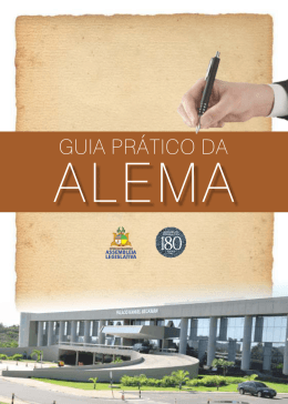 Guia Pr&aacute;tico da ALEMA - Assembleia Legislativa do Estado do