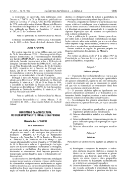 Decreto-Lei n.º 560/99 - Centro Nacional de Informação e
