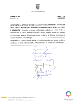 ALTERA&Ccedil;&Atilde;O DA DATA LIMITE DE PAGAMENTO VOLUNT&Aacute;RIO DA