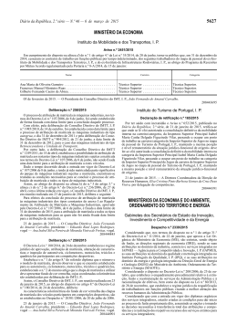 Delibera&ccedil;&atilde;o n.&ordm; 258/2015, de 6 de mar&ccedil;o