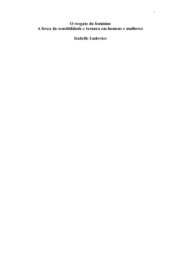 O resgate do feminino