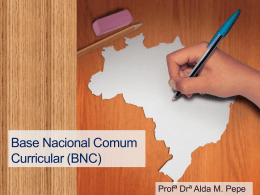 Base Nacional Comum Curricular (BNC)