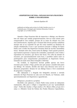 «DESPERTEM O MUNDO»