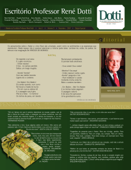 BOLETIM N&ordm;05 - Especial - Escrit&oacute;rio Professor Ren&eacute; Dotti
