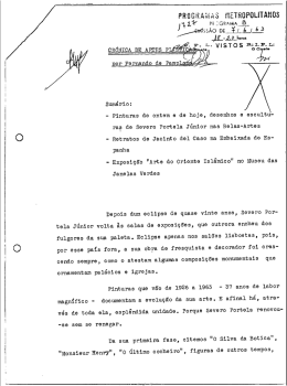 PRO G R A f`f&scaron; a S E&Ecirc;&Ecirc;ETROPOLIT&Acirc;NOS