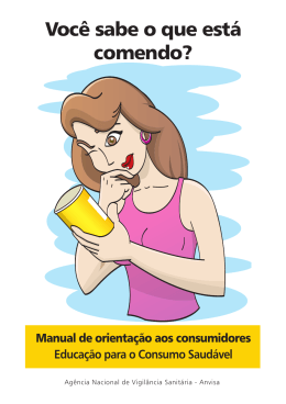 Manual de orienta&ccedil;&atilde;o aos consumidores