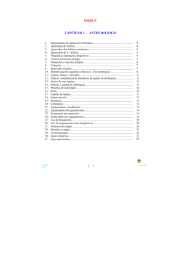 Normas e Instru&ccedil;&otilde;es para &Aacute;rbitros - Futebol de 11