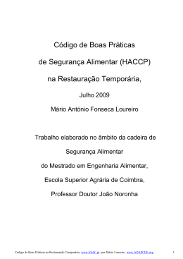 HACCP - adapcde