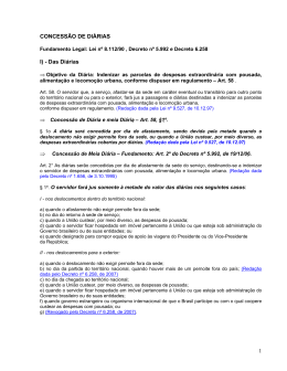 di&aacute;rias e indeniza&ccedil;&otilde;es para servidores e colaboradores eventuais