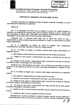 1.17 Portaria 002/DE/2012