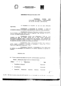 Di&aacute;rias e Passagens