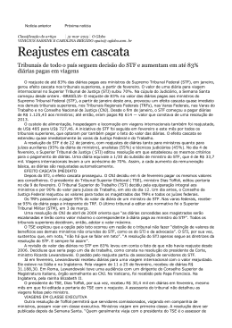 Reajustes em cascata