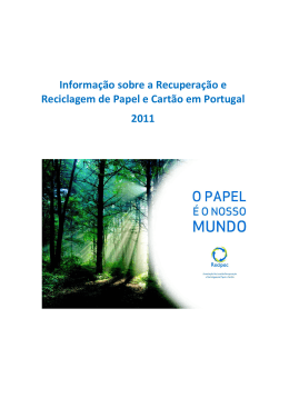 Estat&iacute;sticas P&uacute;blicas RECIPAC de 2011