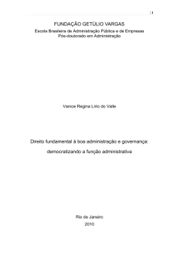 VANICE VALLE - Sistema de Bibliotecas FGV