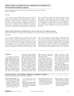 PUBlIca&Ccedil;&Otilde;es acaD&Ecirc;MIcas Das UNIDaDes De