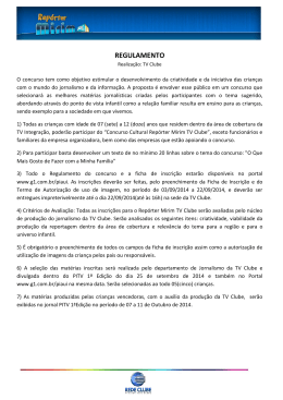 REGULAMENTO - Portal da Clube