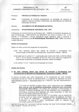 Julgamento Impug. da HR Vigilancia