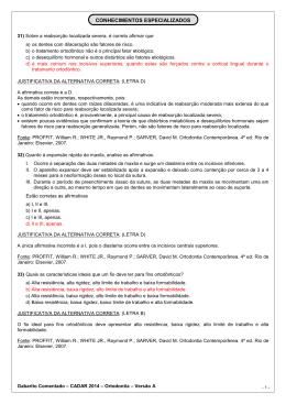 Gabarito - Concursos Militares