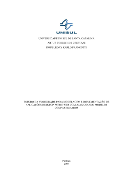 UNIVERSIDADE DO SUL DE SANTA CATARINA