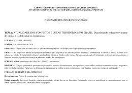 2&ordm; Semin&aacute;rio Tem&aacute;tico LEC Geo