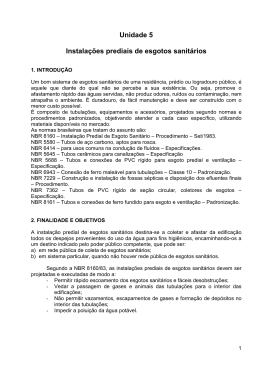 Unidade_5_Esgoto e Trat. Esgoto