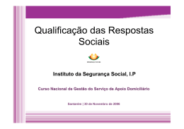 ISS qualifica&Atilde;&sect;&Atilde;&pound;o das respostas sociais - AAGI
