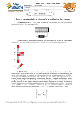 Deverão ser apresentados os cálculos e/ou as justificativas das
