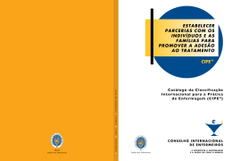 Estabelecer parcerias com os indiv&iacute;duos e as fam&iacute;lias