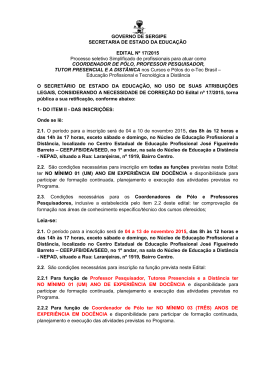 Edital n°17/2015 Retificado - Seed