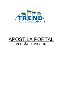 Módulo Agência - Perfil Emissor