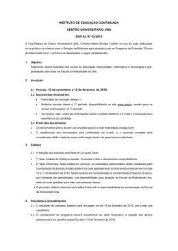 INSTITUTO DE EDUCA&Ccedil;&Atilde;O CONTINUADA CENTRO
