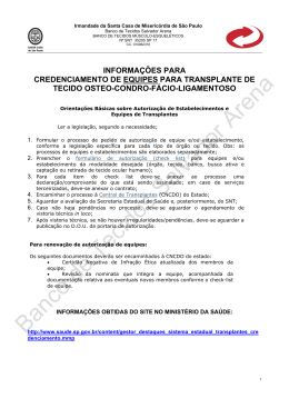 Equipe - Irmandade da Santa Casa de Miseric&oacute;rdia de S&atilde;o Paulo